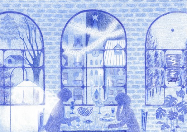 Self-Talk as Night Falls